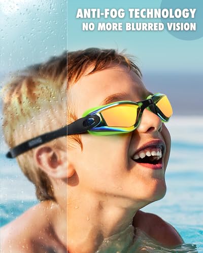 Kids Swim Goggles, Pack of 2 Y555478