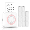 Portable BT Printer for Smartphone, 11 Paper Rolls Included B2201