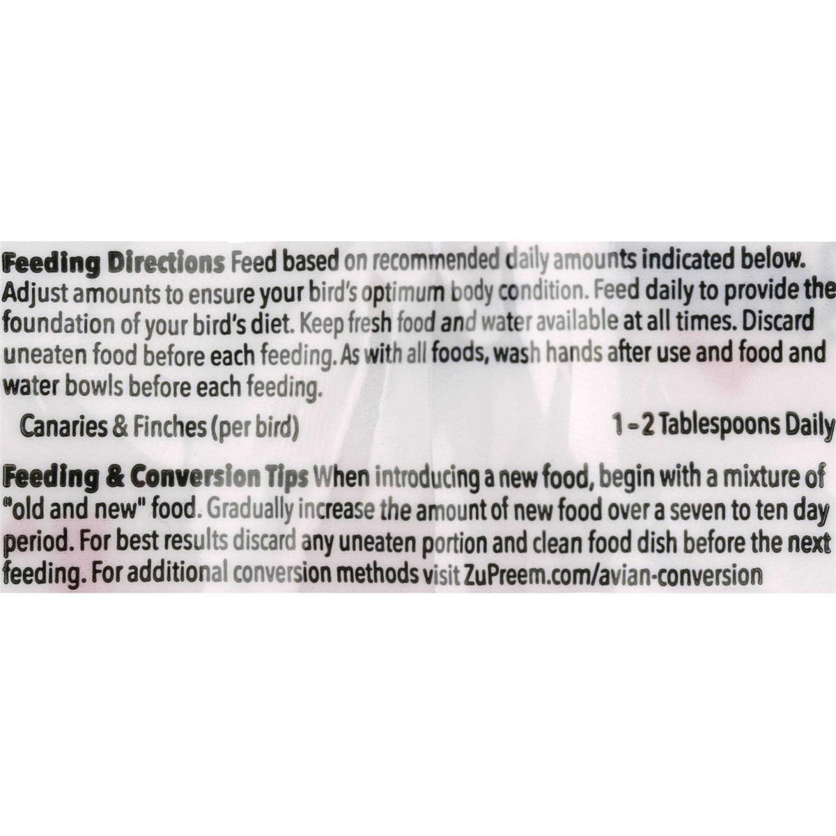 FruitBlend Flavor Bird Food P43482