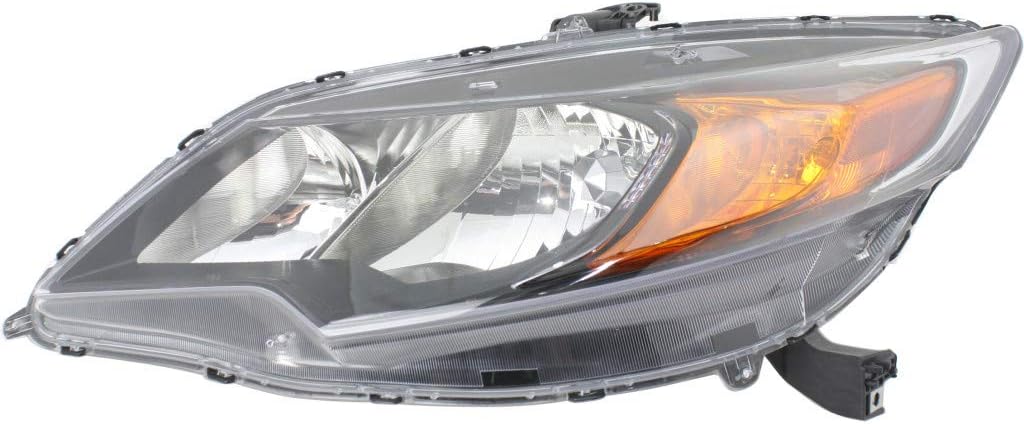 Halogen Headlight Assembly Pair for Honda Civic Coupe U53179