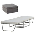 2 In 1 Grey Sofa Bed with Storage Z5794