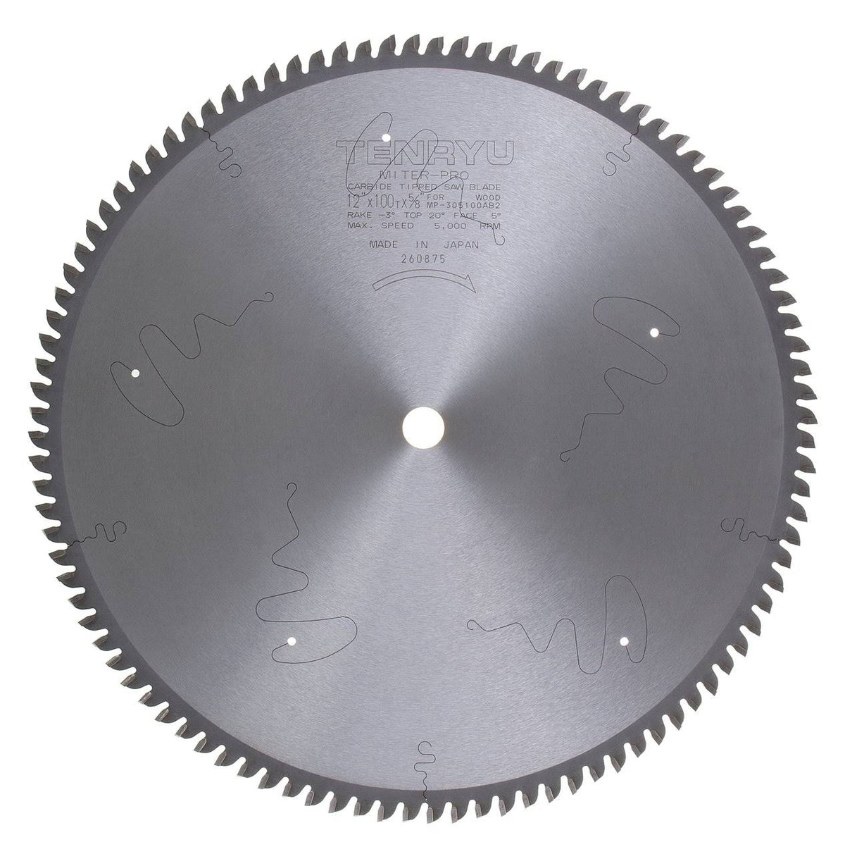 12x22 Miter-Pro Plus Saw Blade 100T 5/8x22 Arbor K65641
