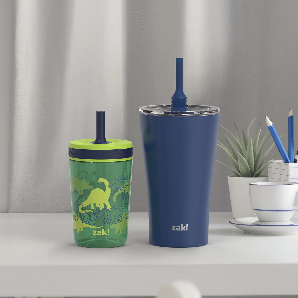 20oz Stainless Steel Tumbler And 15oz PP Tumbler 2pc J138