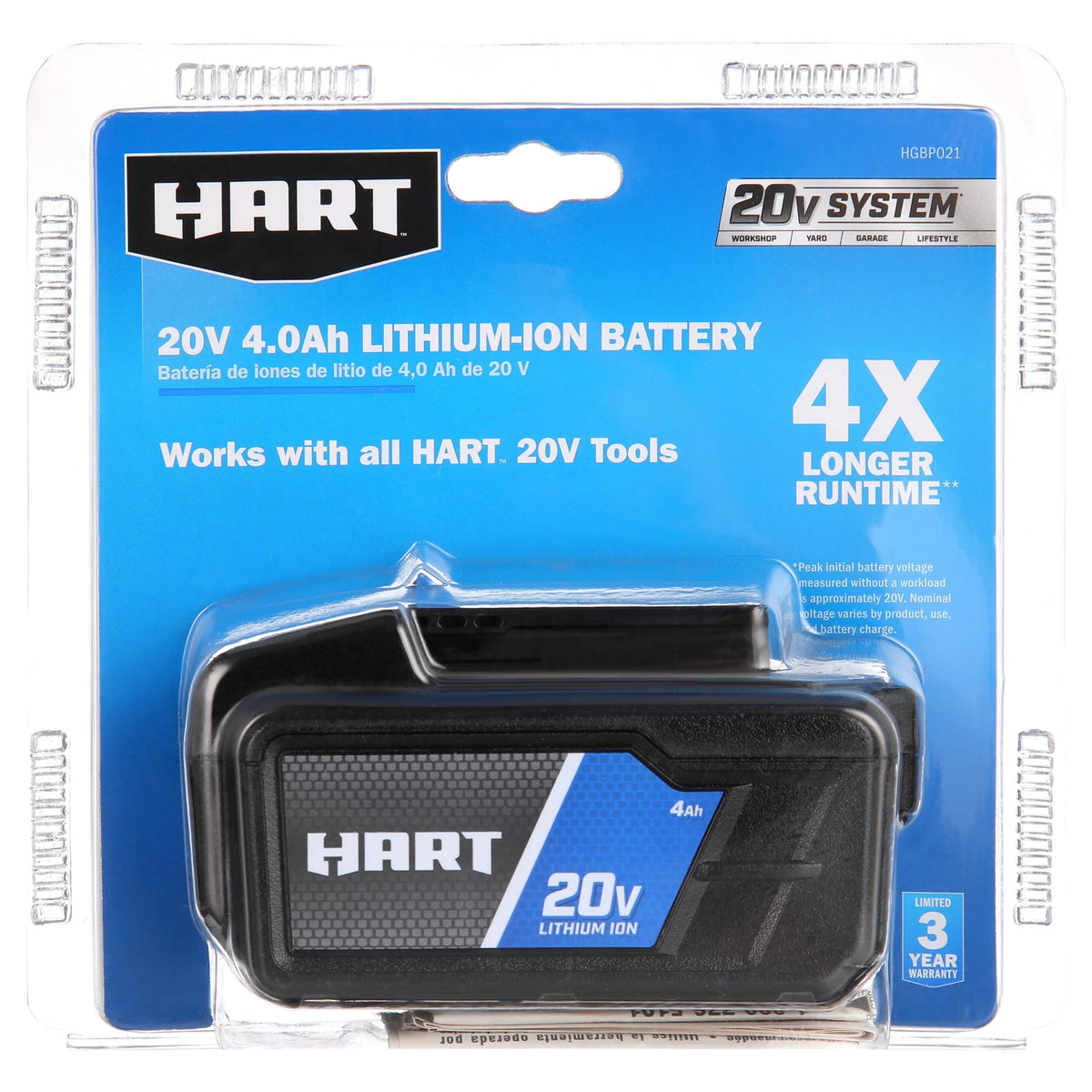 20V Lithium-Ion 4.0Ah Battery C13688