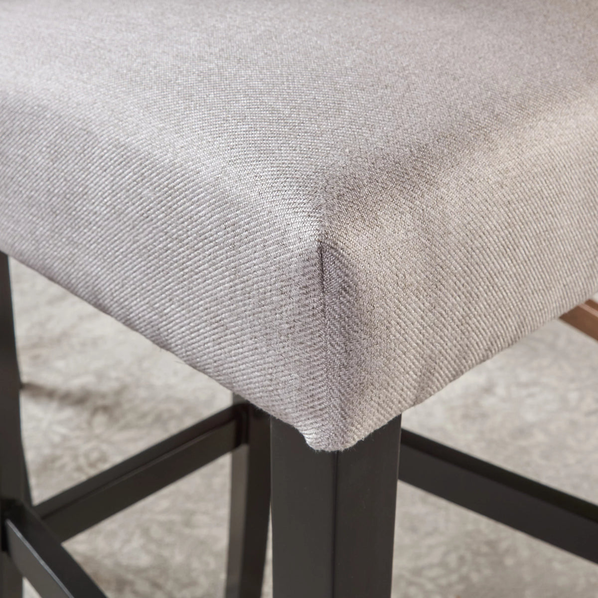 Wheat Fabric Barstools Set of 2 J941