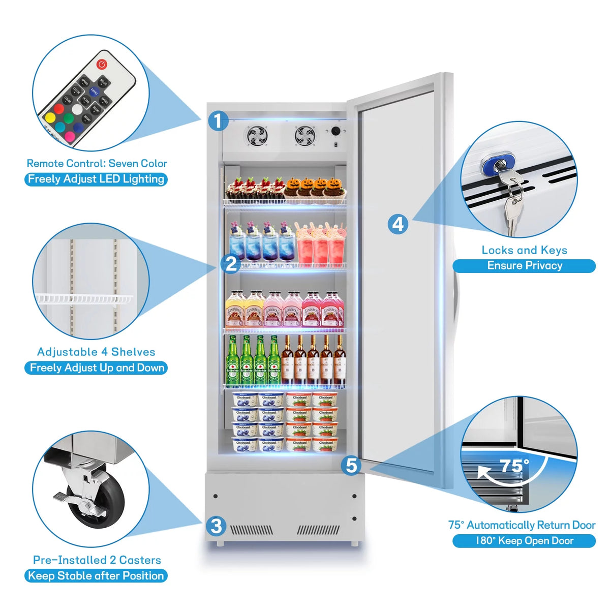 16.5 Cu.Ft Display Fridge K757756