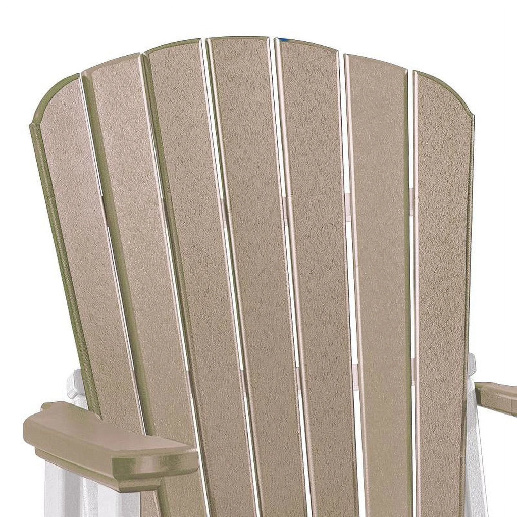 27" Resin Fan Back Glider J93216