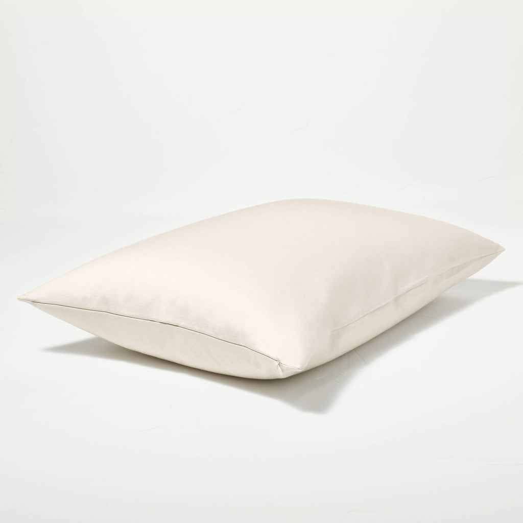 Full/Queen Supima Washed Sateen Duvet & Sham Set Natural B913