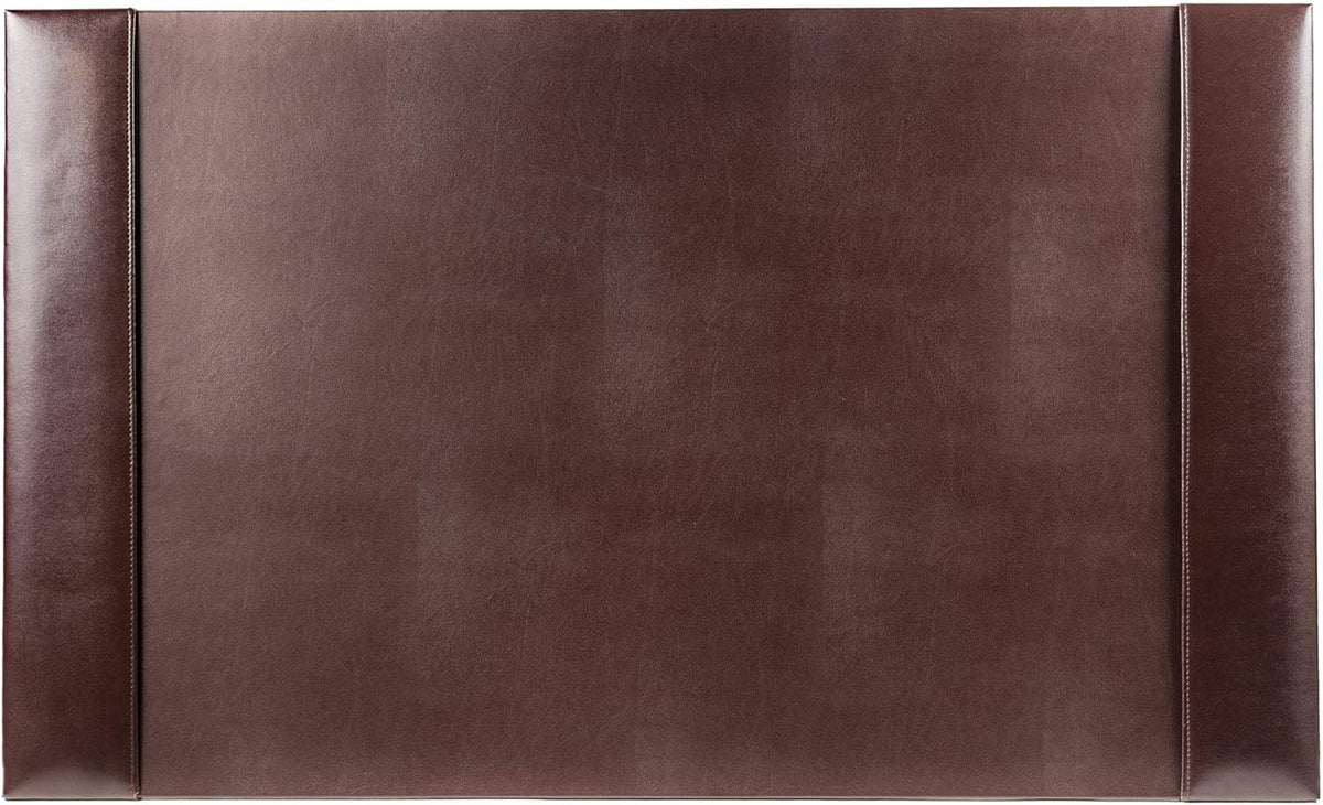 Bonded Leather Desk Pad, 30 x 18, Brown G149813