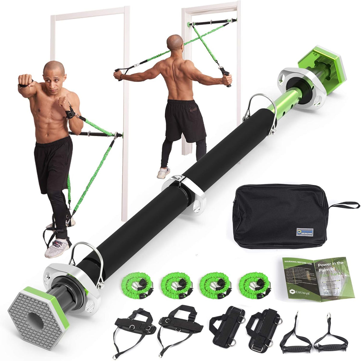 Pull Up Bar with Resistance Bands O586593