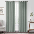 Celadon 50 x 95 Blackout Grommet Top Window Panel N95605