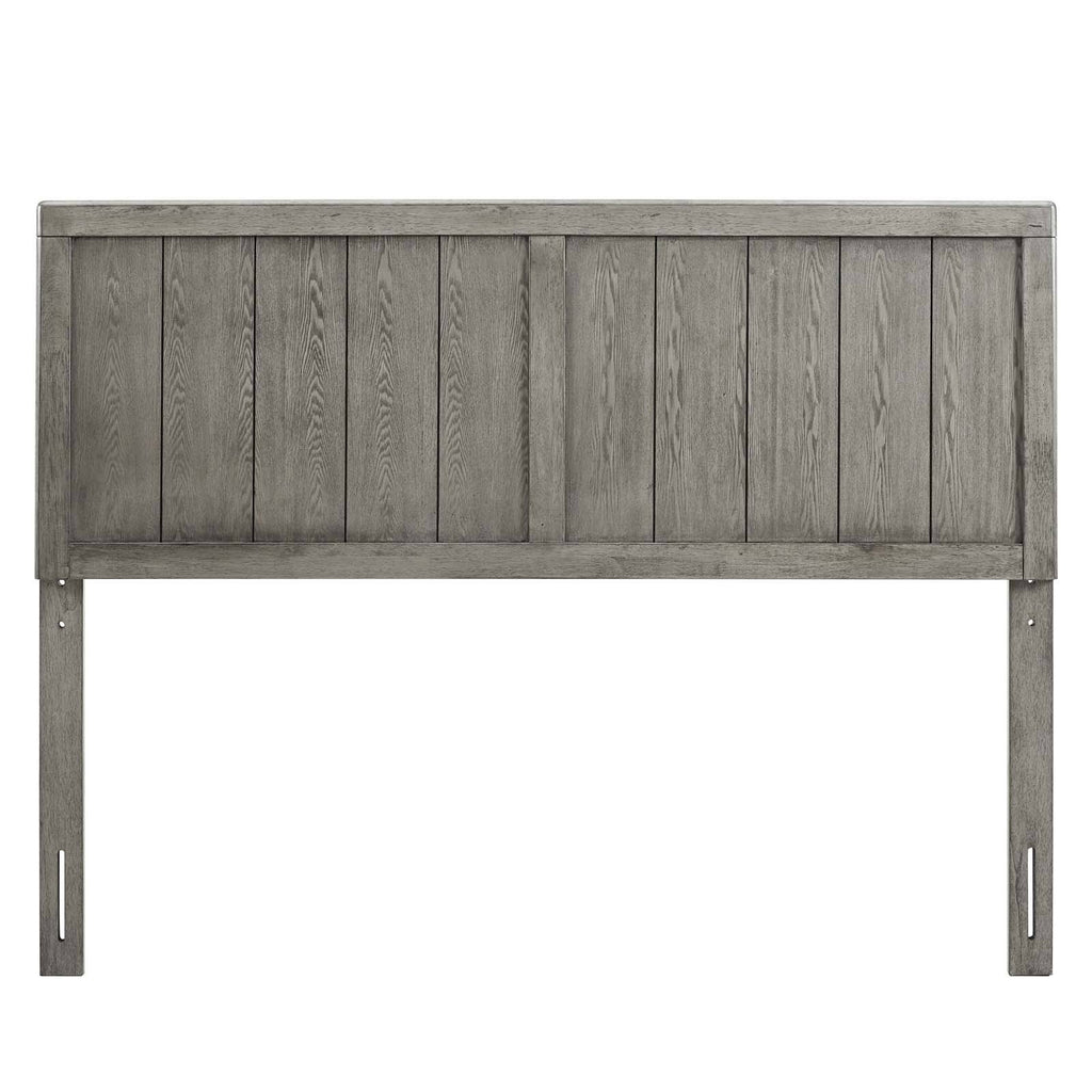 Twin Headboard Black Wood U1680