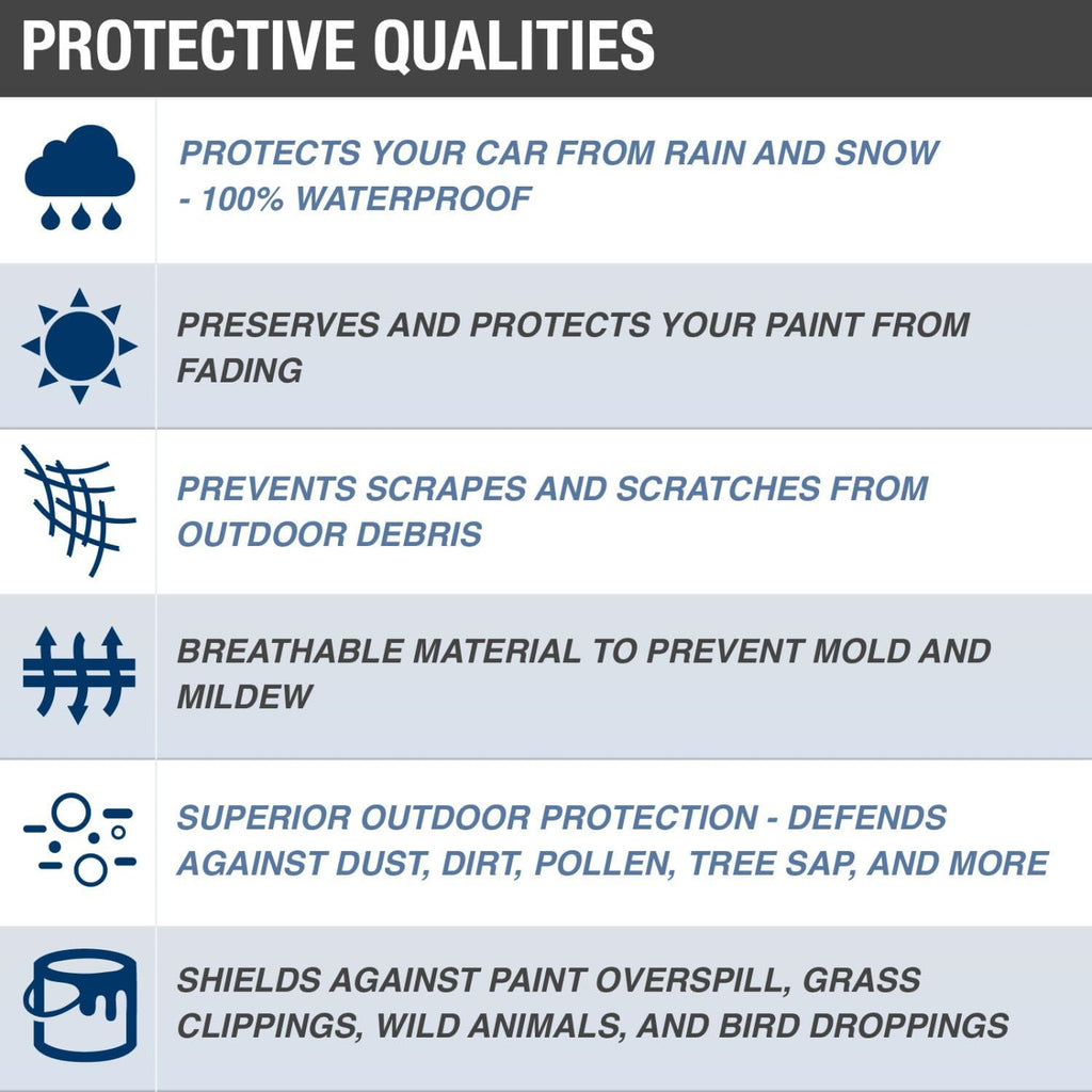 4 Layer Waterproof Car Cover N1638