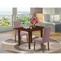 3 Pc Wooden Dining Table Set with 2 Chairs A693