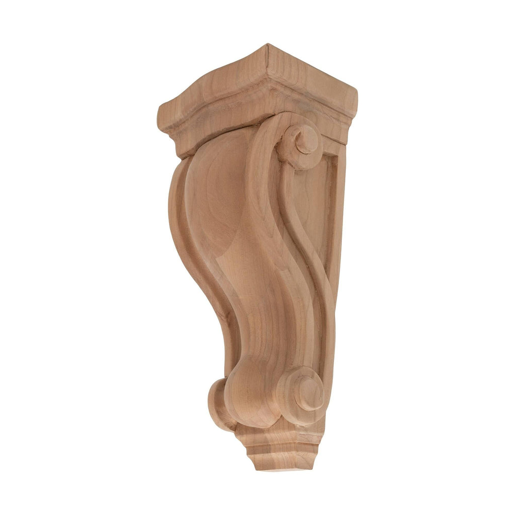 Small Plain Wood Corbel B832
