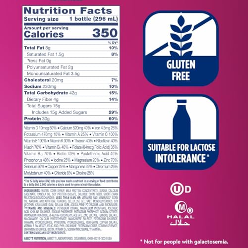Vanilla Nutrition Shake 30g Protein 24 Pack A9697