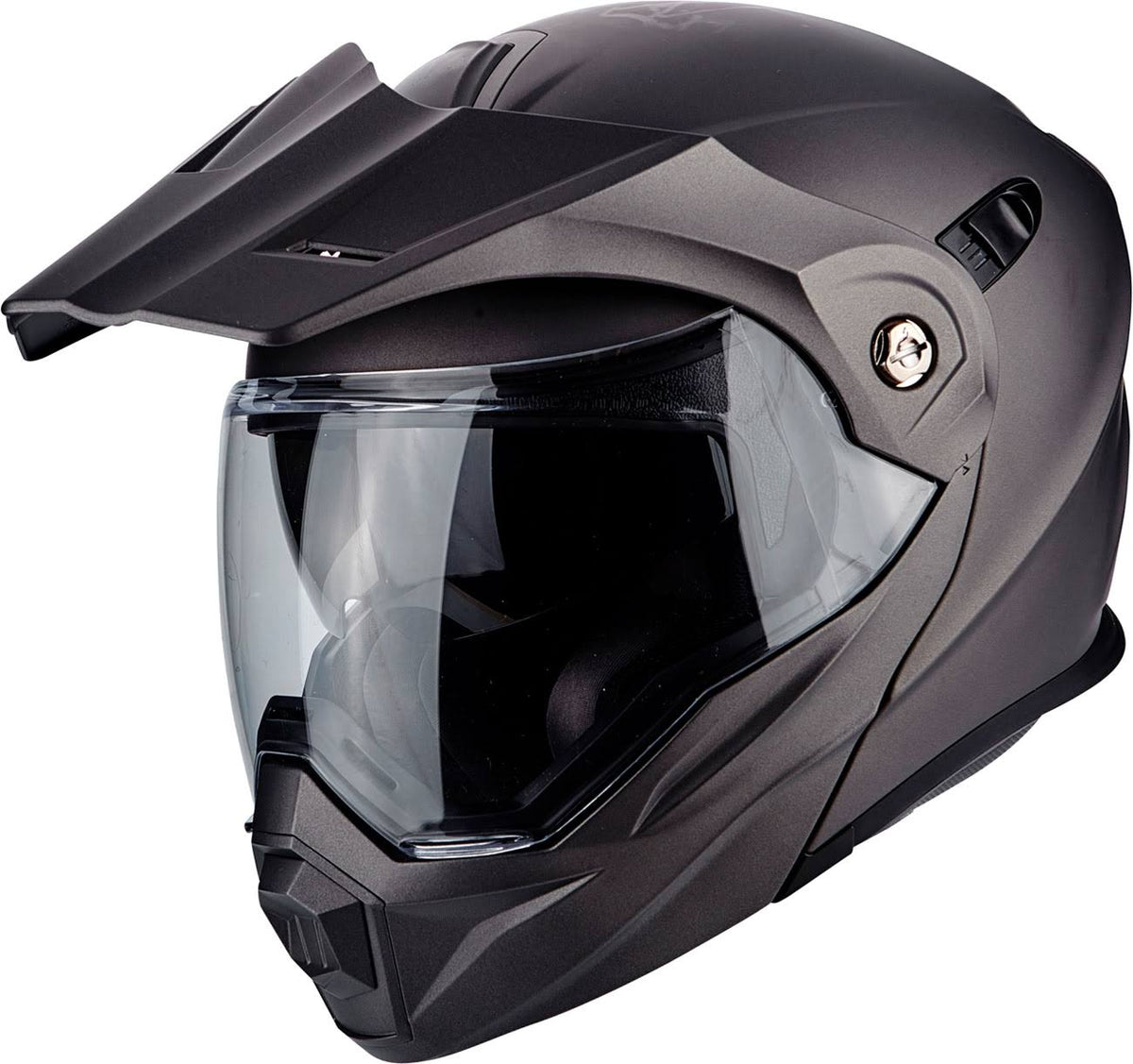 Solid Matt Anthracite L Motorcycle Helmet P92147