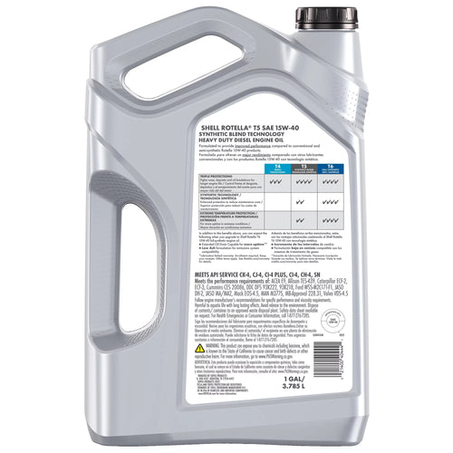 15W-40 Synthetic Blend Diesel Engine Oil M3476