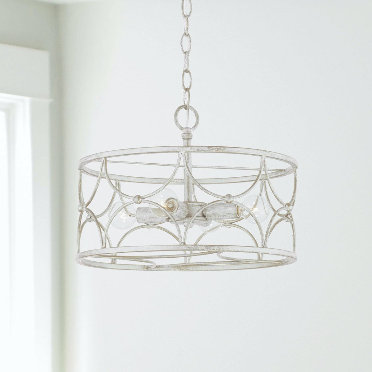 4 Light Semi Flush Mount C2101
