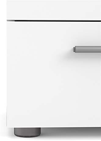 White 8 Drawer Double Dresser and Nightstand R24015