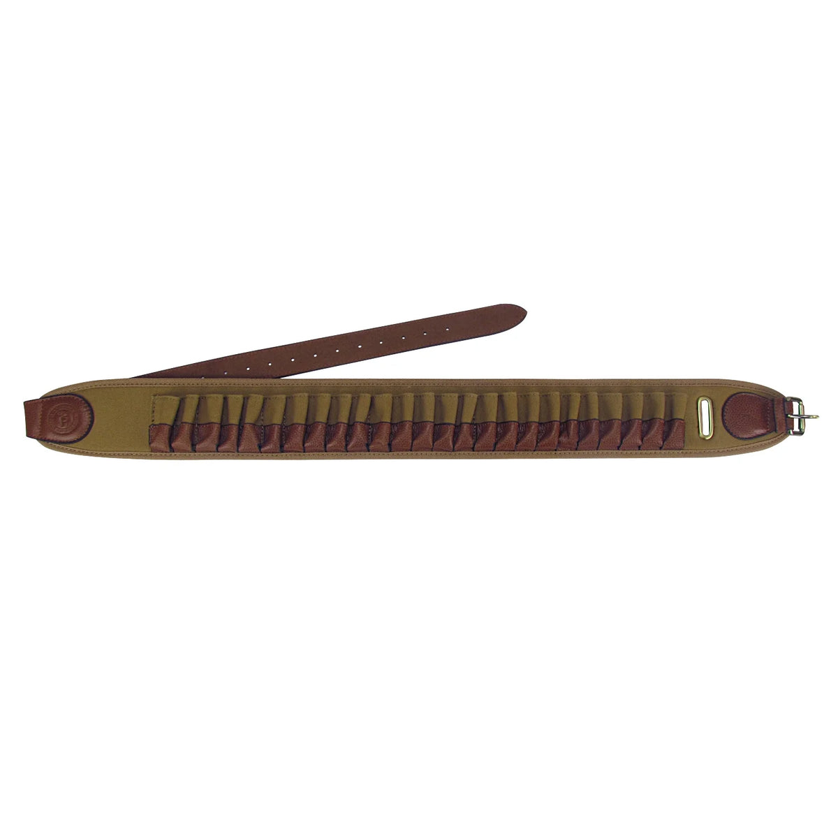 Brown Canvas Shot Shell Ammo Holder U228588
