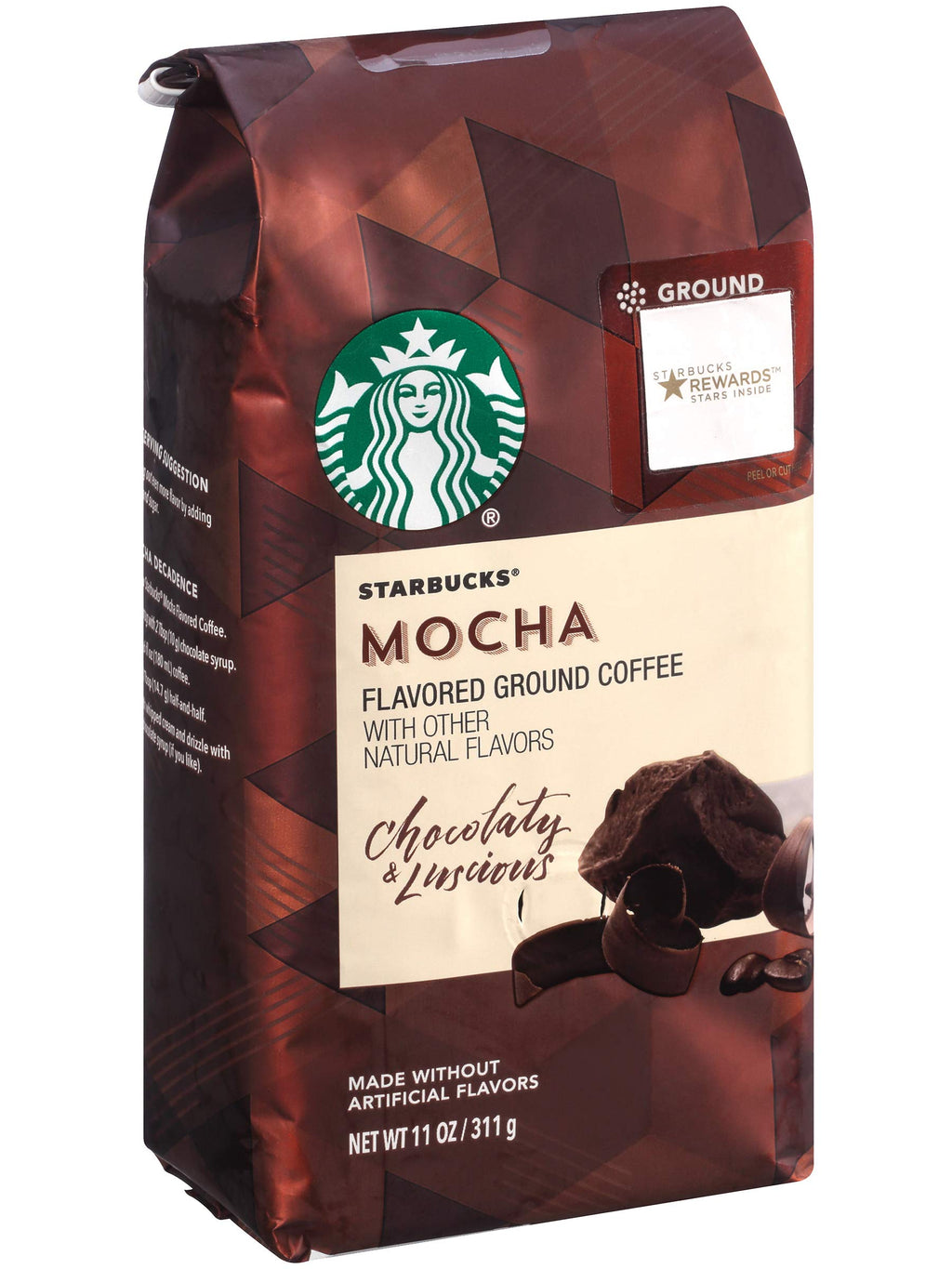 Mocha Flavored Ground Coffee, 11 Oz Q788