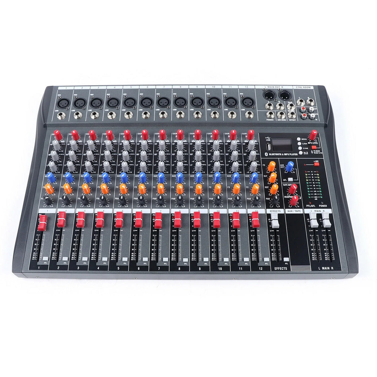 12 Channel Bluetooth Mixing Console W6750