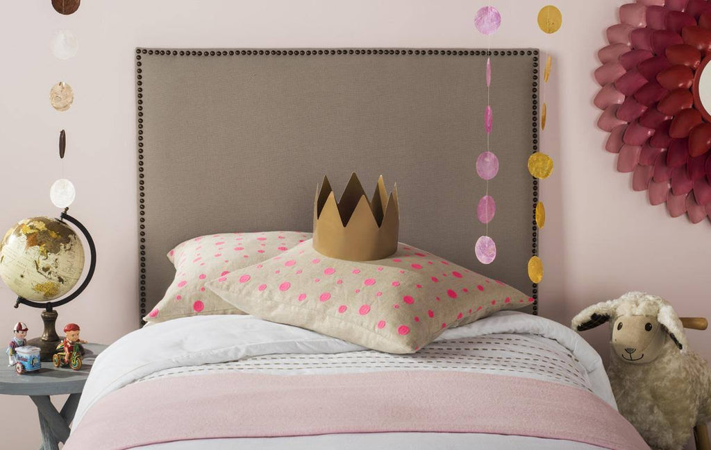 Taupe Headboard-Full S821127