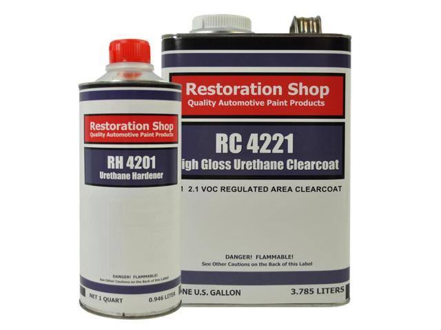 Ice Blue Metallic 1 Gallon Auto Car Paint Kit Urethane Basecoat Clearcoat K127