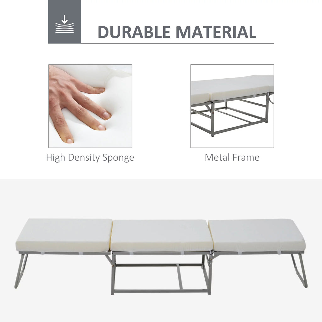 2 In 1 Grey Sofa Bed with Storage Z5794