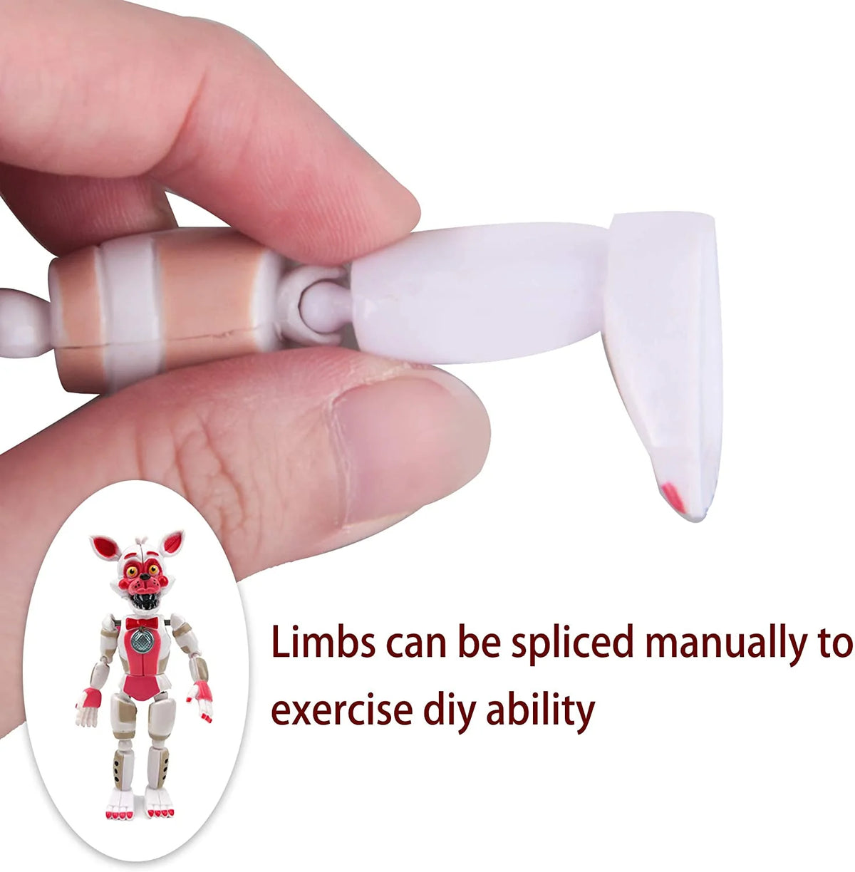 10Pcs Movable Action Figures A25225