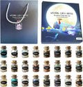 24 Kinds Small Crystal Spell Jar Set U753
