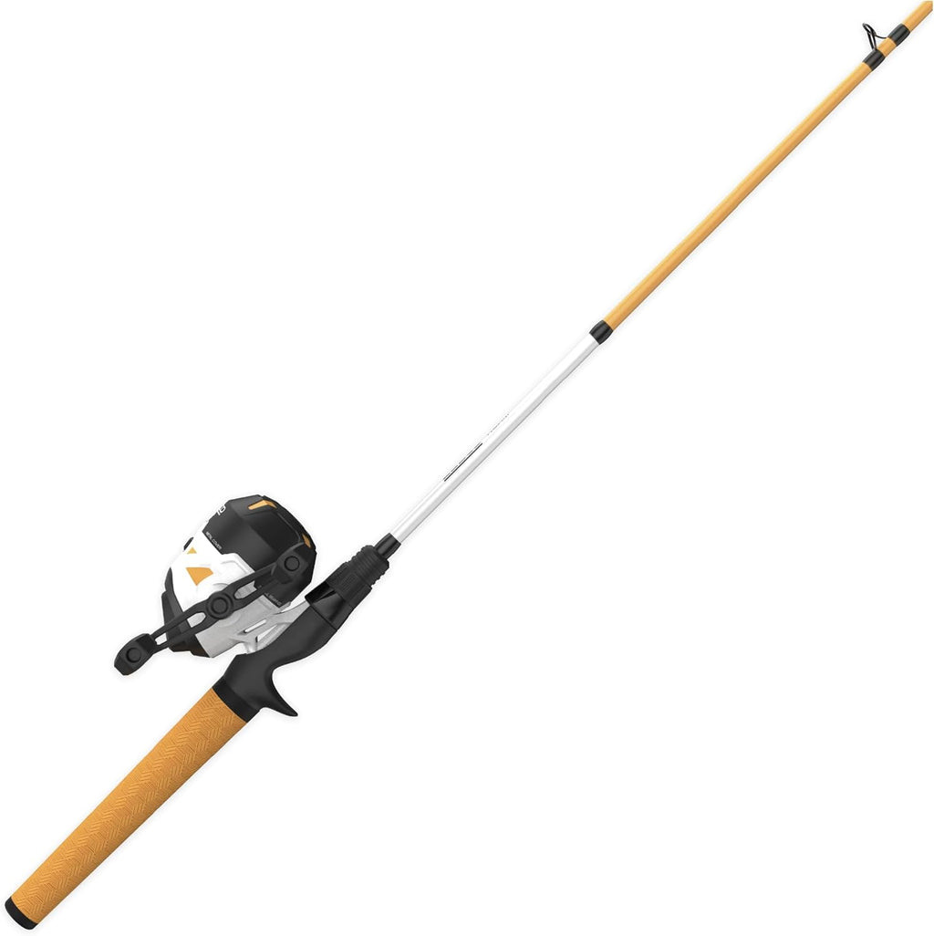 6-Foot 2-Piece Fiberglass Spincast Reel and Fishing Rod Combo F50957
