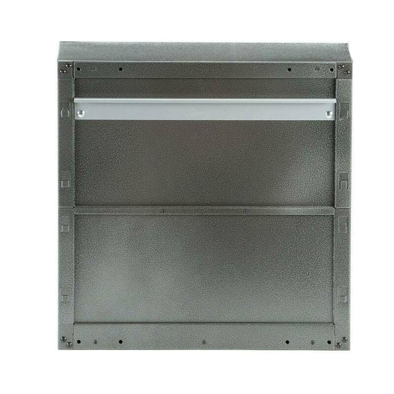 Silver Wall Mount Garage Storage Cabinet Tool Box Z810