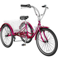 3 Wheel Folding Tricycle 7 Speed Adult Trike P4642