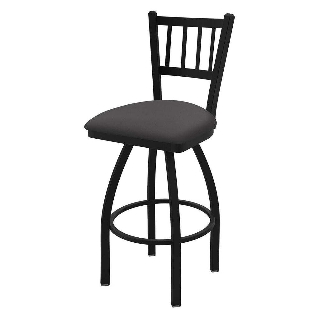 30x22 Stainless Swivel Stool with Medium Grey Seat C885583