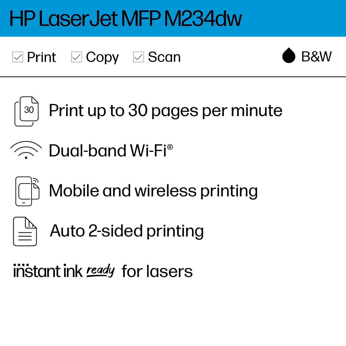 Black And White Laser Printer Y643