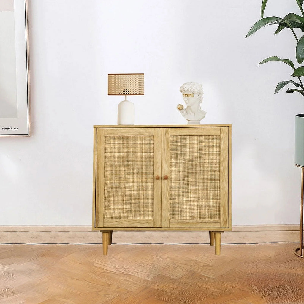 Rattan Storage Cabinet with Doors G30465