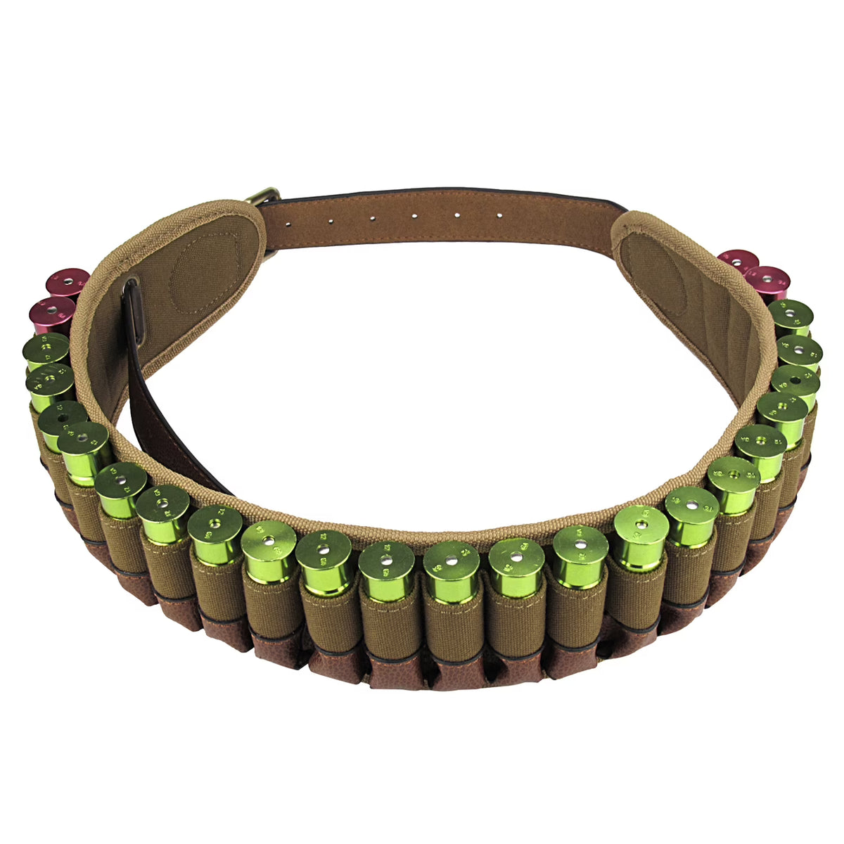 Brown Canvas Shot Shell Ammo Holder U228588