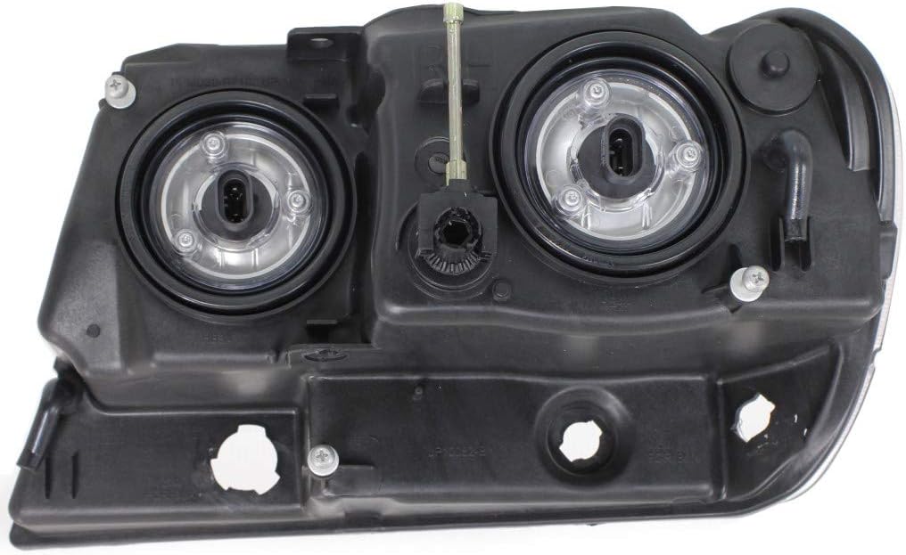 Headlight Assembly for Jeep Grand Cherokee 1999-2004 Pair Driver and Passenger Side Q279700