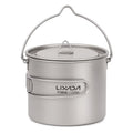Ultralight Pot Water Mug Cup with Lid and Foldable Handle N48239