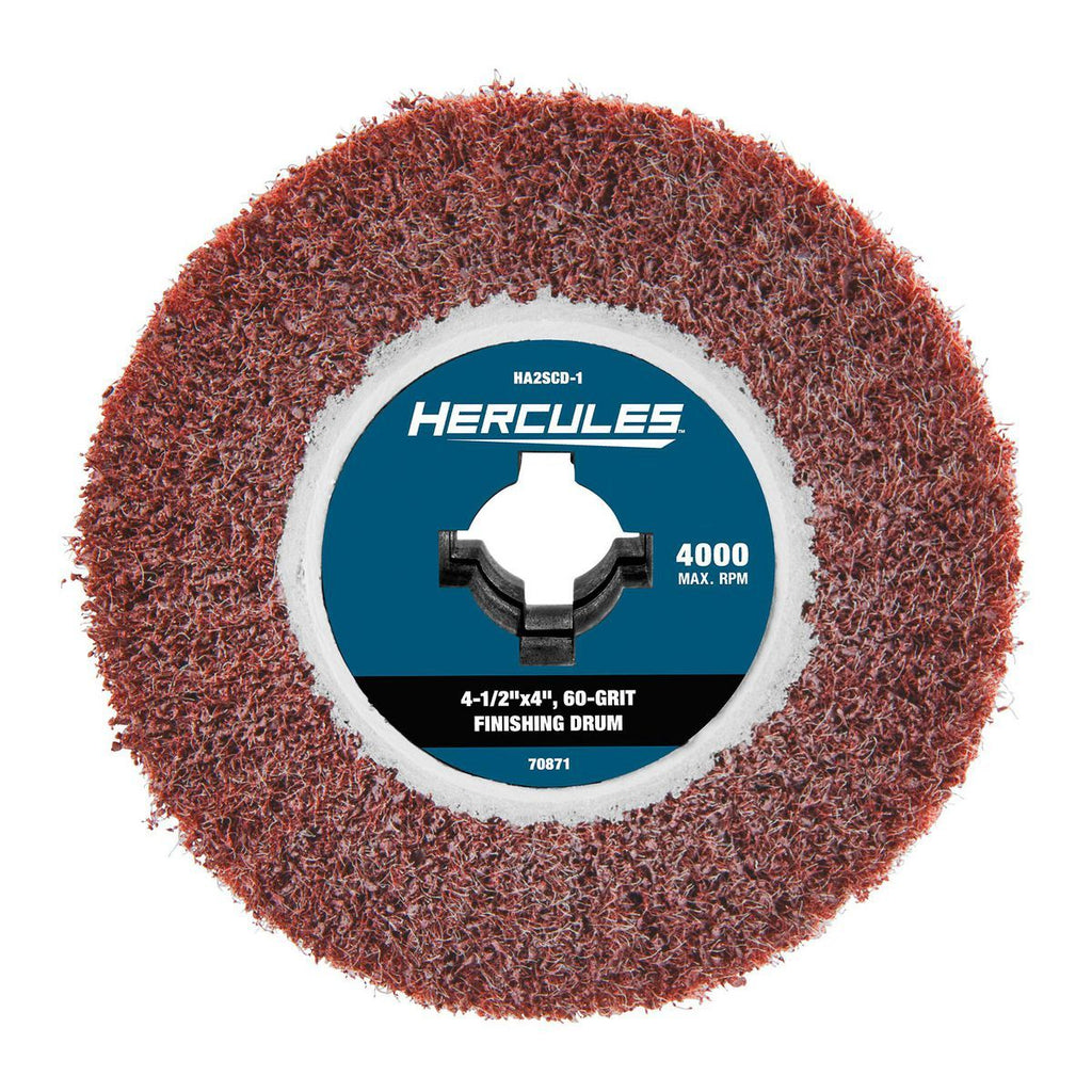 4-1/2 in. x 4 in. x 3/4 in. 60-Grit Finishing Drum Y455