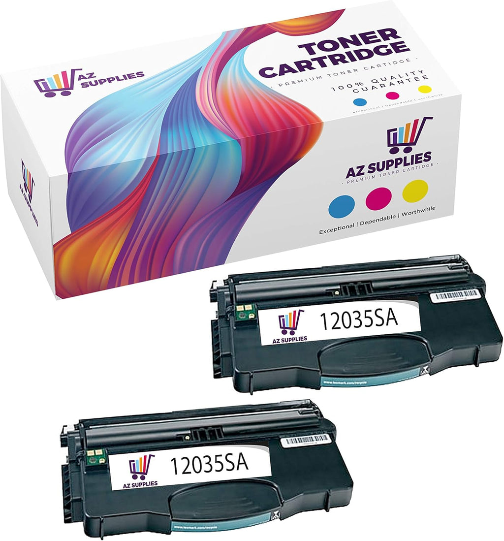 Black Toner Cartridge 2 Packs D60276