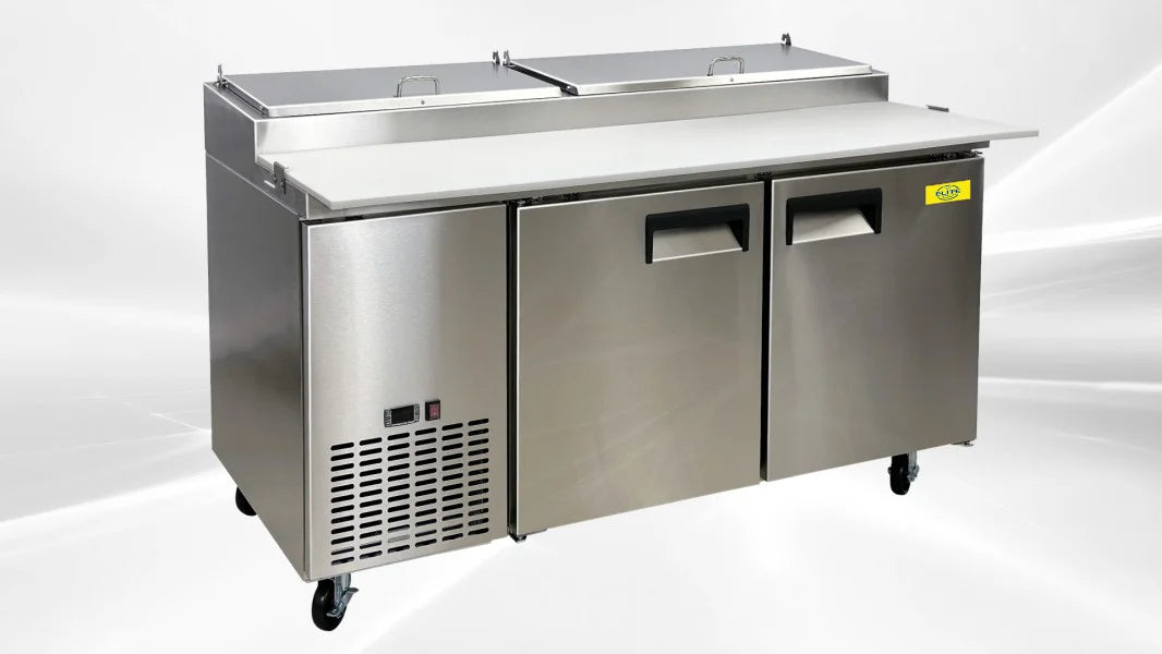 Commercial Pizza/Salad Prep Stainless Steel Table Refrigerator 16.9 cu. ft. A26042