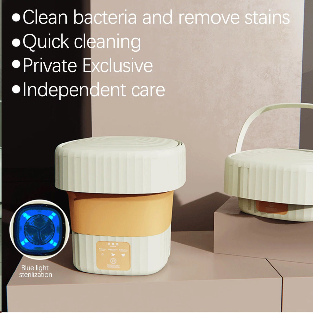 Mini Portable Fully Automatic Folding Washing Machine E512105