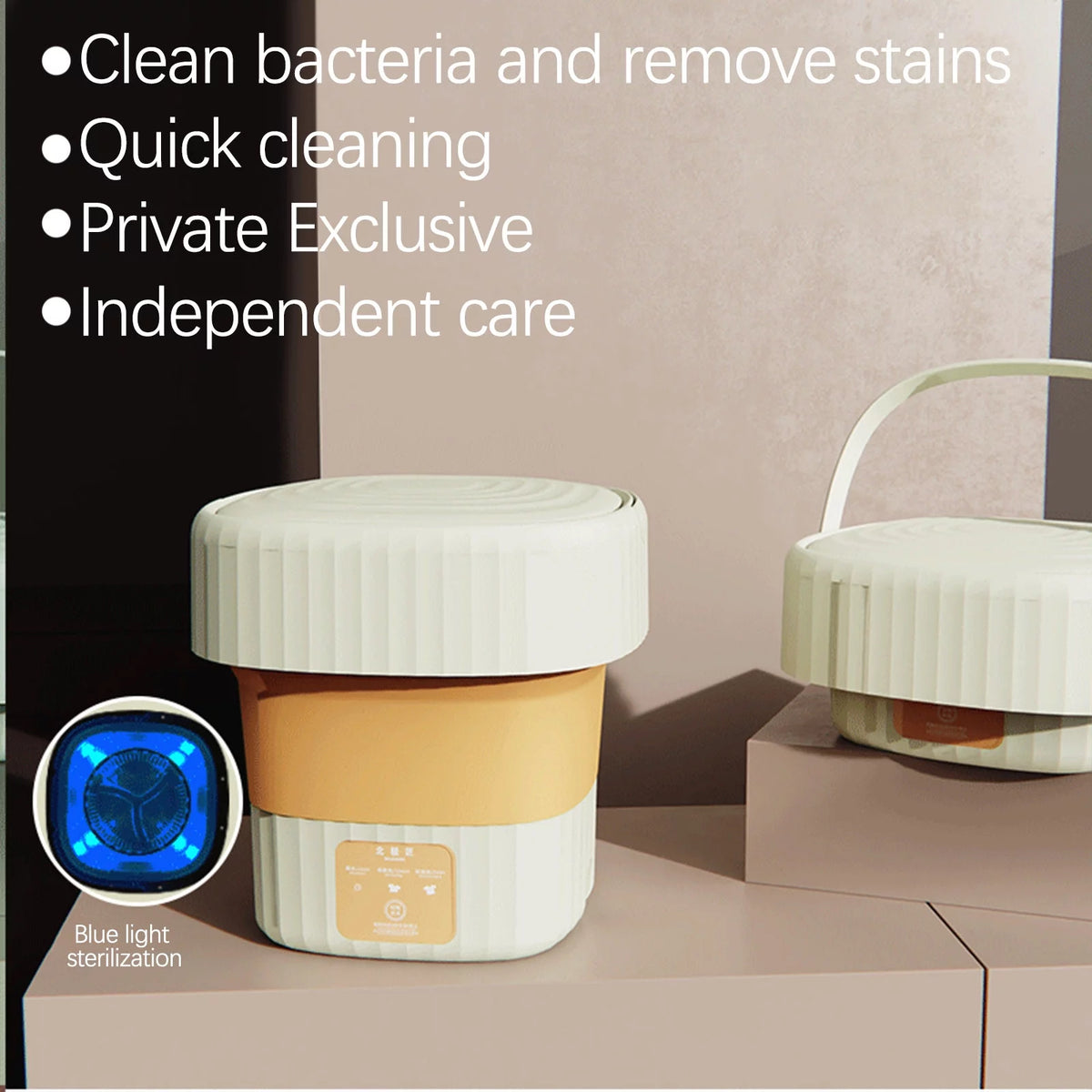 Mini Portable Fully Automatic Folding Washing Machine E512105