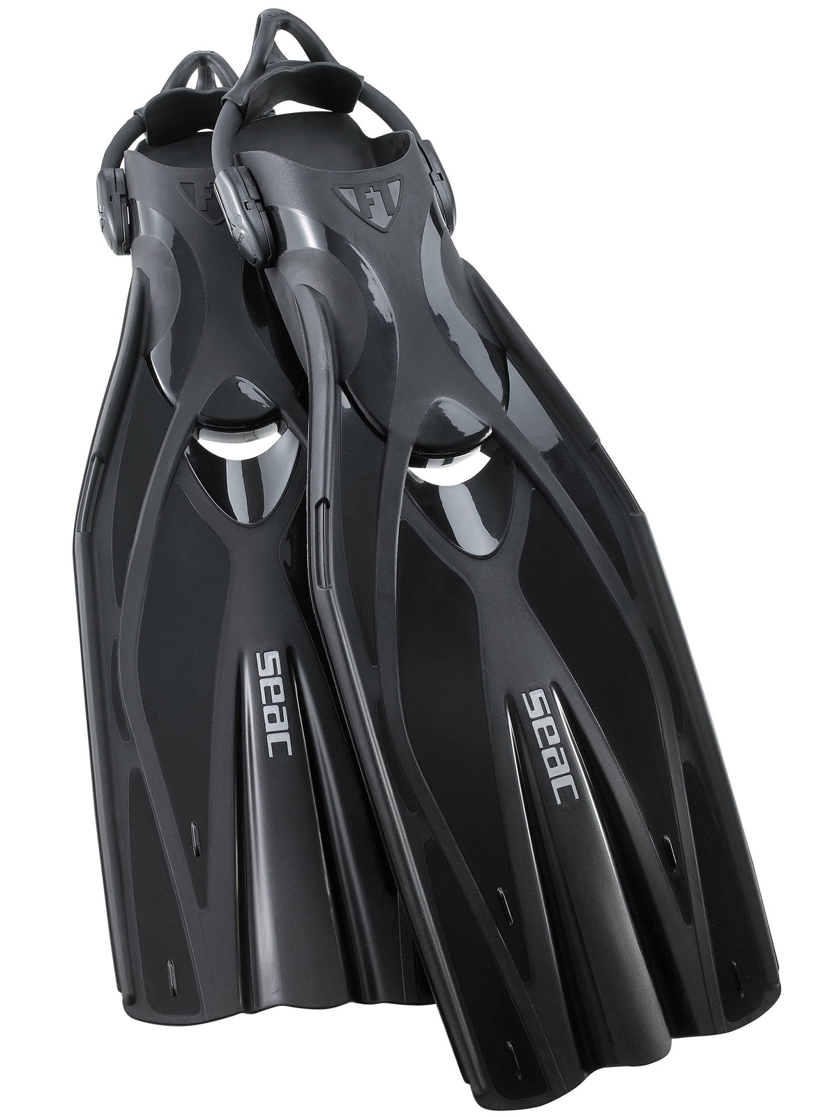 Black Small/Medium Scuba Fins U426257