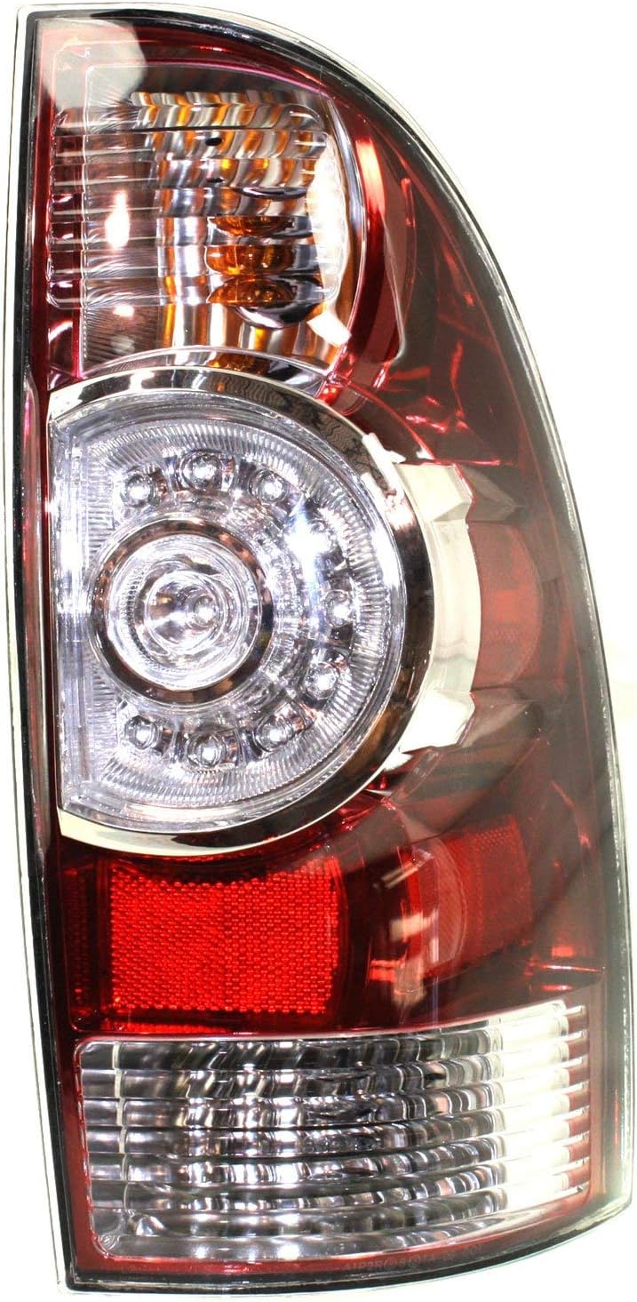 Tail Light Assembly LED Clear Lens Set of 2 E438