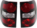 Tail Light Lens and Housing Set of 2 for Ford Explorer A901