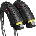 Pair 26 x 2.10 Inch Foldable 60 TPI XC Tires with Nylon Protection L5304
